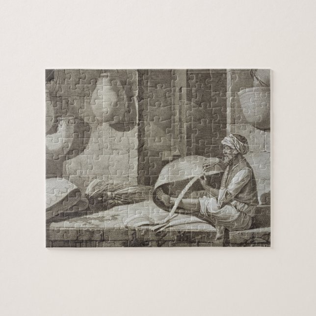 Baskettillverkare, från konst- och handelnolla för pussel (Horisontell)