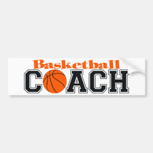 Baskettränare Bildekal