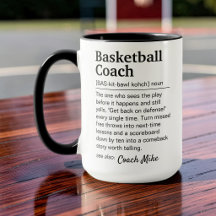 Baskettränare Definition Anpassad Tacksamhet