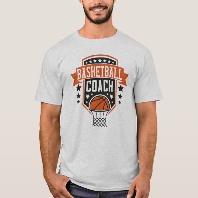 baskettränare t shirt (Framsida)