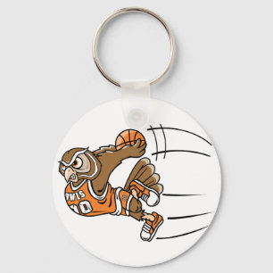 Basketuggla Nyckelring