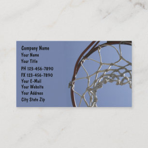 Basketvisitkortar Visitkort