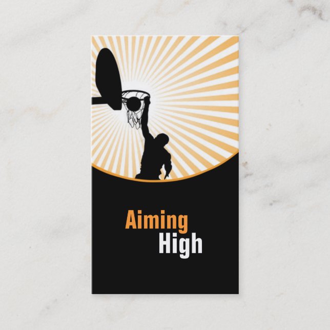 Basketvisitkortar Visitkort (Framsida)