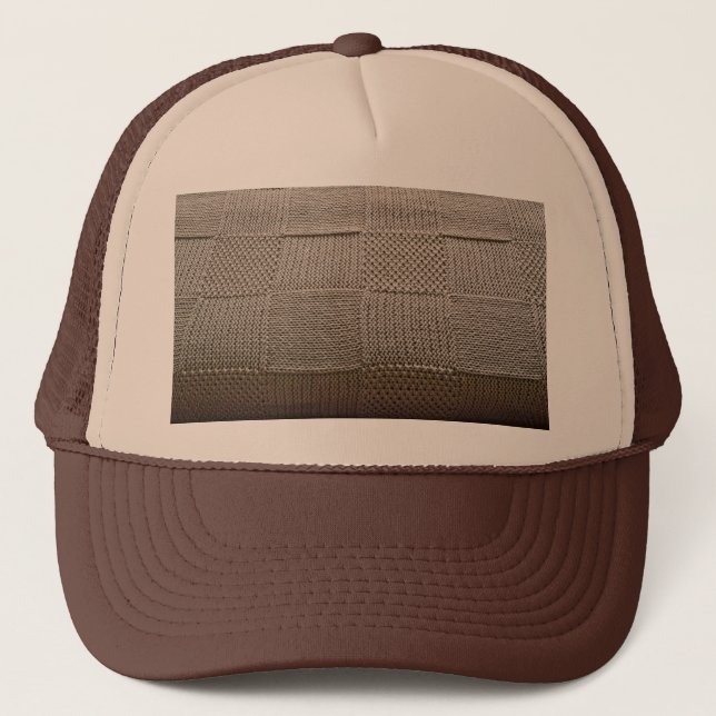 Basketweave Patchwork Sticka av Shirley Taylor Keps (Framsida)