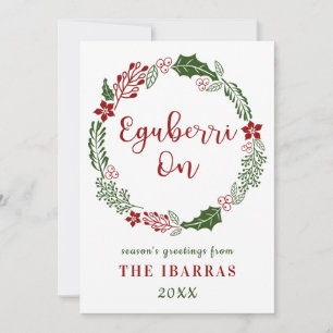 Baskien God Jul, Anpassad Julkort