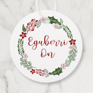 Baskien Land God jul, Anpassningsbar Gåvor Etiketter