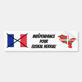 Baskien Land Independence Bumper Sticker 2 Bildekal