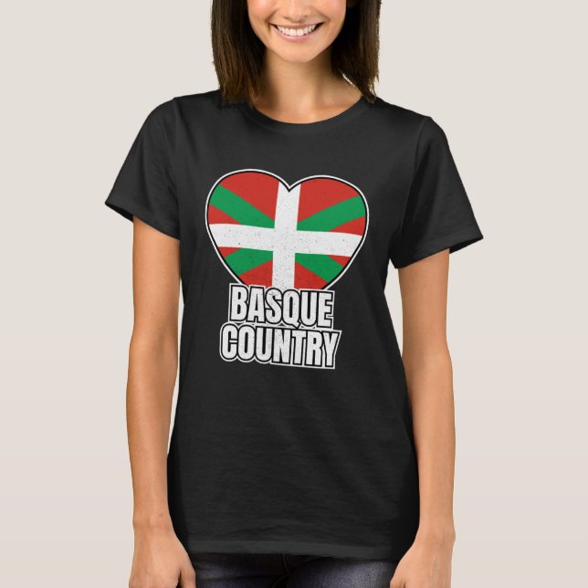 Baskien Land T Shirt (Framsida)