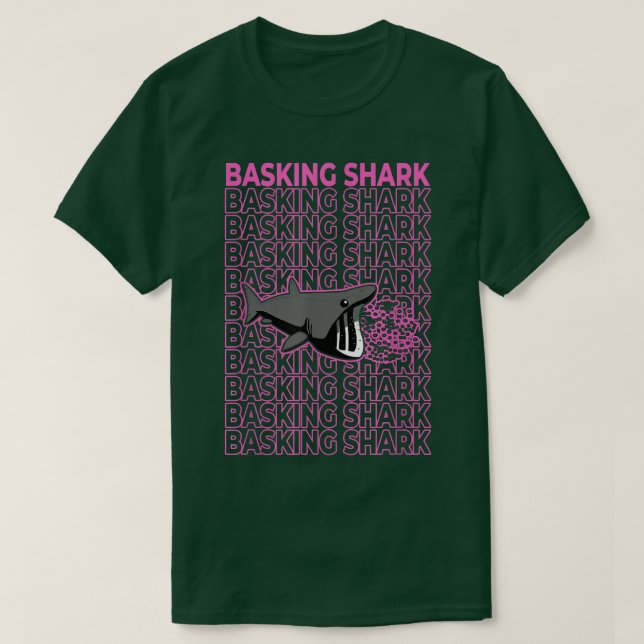 Basking Shark Pastel Aesthetic  T Shirt (Design framsida)