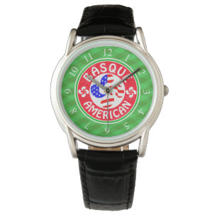 Baskisk amerikanEuskara Lauburu kor Armbandsur