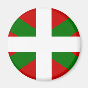 Baskisk flagga magnet
