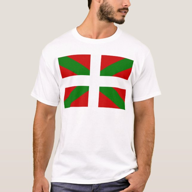 Baskisk flagga tee shirt (Framsida)