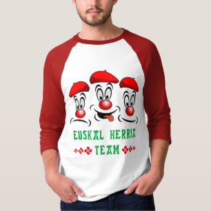 Baskisk lagskjorta t shirt