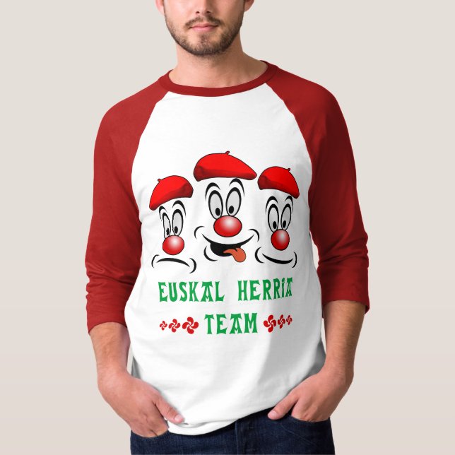 Baskisk lagskjorta t shirt (Framsida)