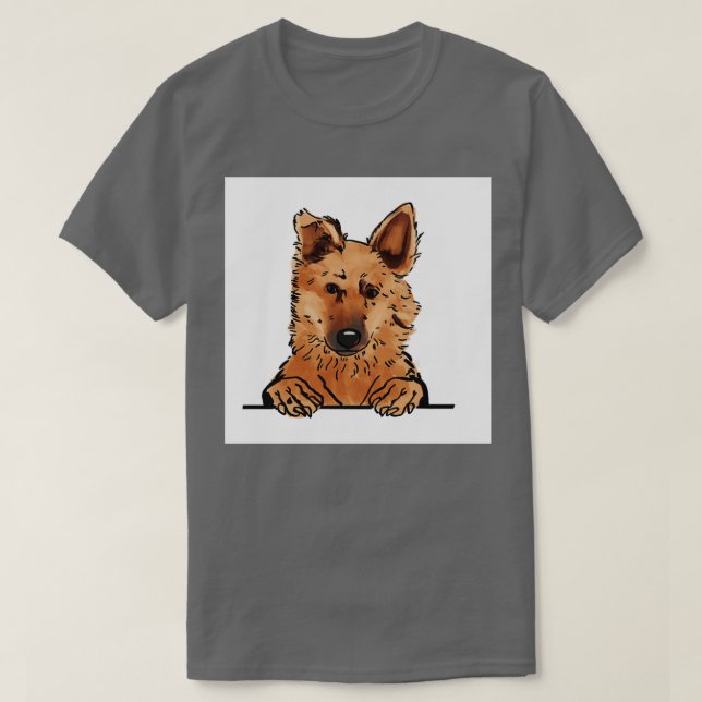 Baskisk shepherd t shirt (Design framsida)