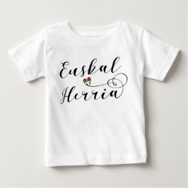 Baskisk skjorta Euskal Herria för T-shirt