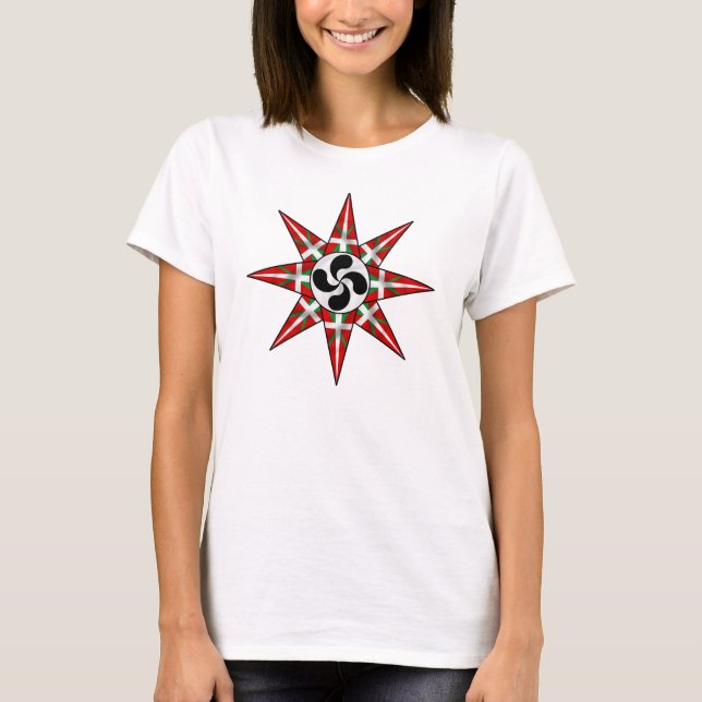 Baskisk skjorta tee (Framsida)