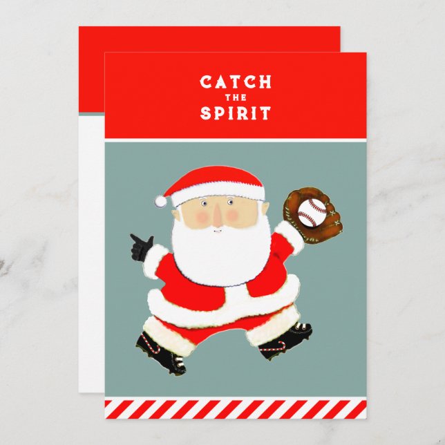 Baskiska Helgdag julkort (Fram/baksida)