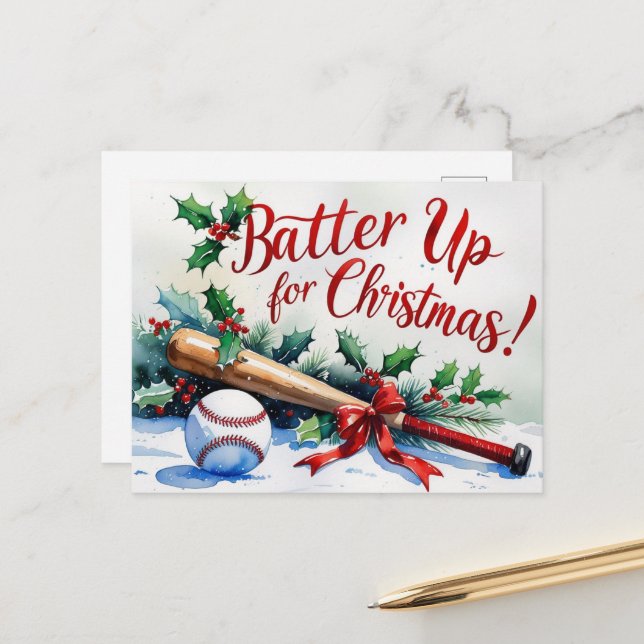 Baskiska julhelgen helg vykort (Fram/Back In Situ)