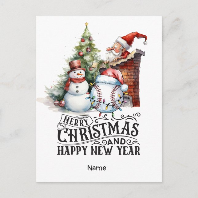 Baskiska julhelgen helg vykort (Framsida)