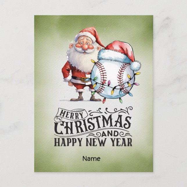 Baskiska julhelgen helg vykort (Framsida)