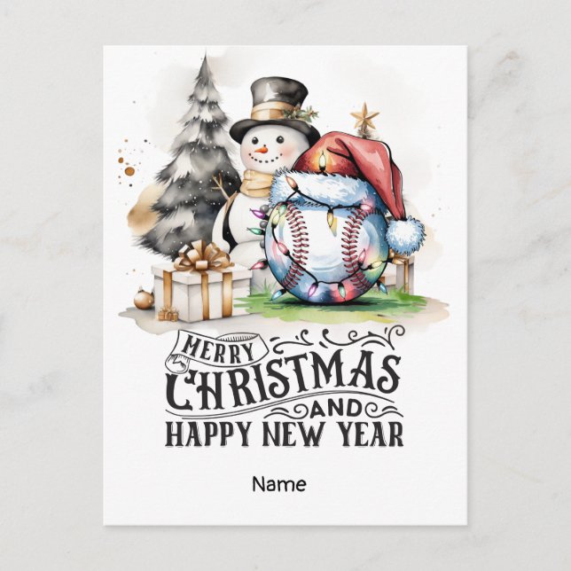 Baskiska julhelgen helg vykort (Framsida)