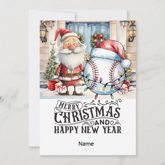 Baskiska julhelgen julkort (Framsida)