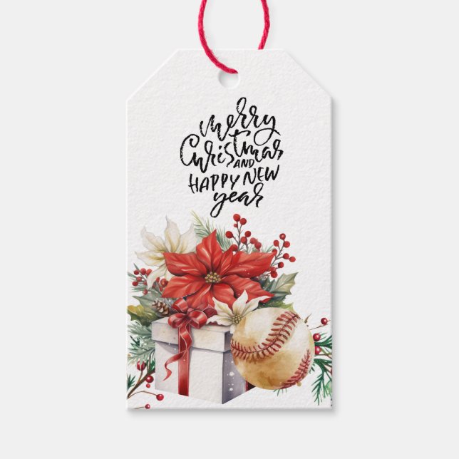 Baskiska julhelgen presentetikett (Framsidan)