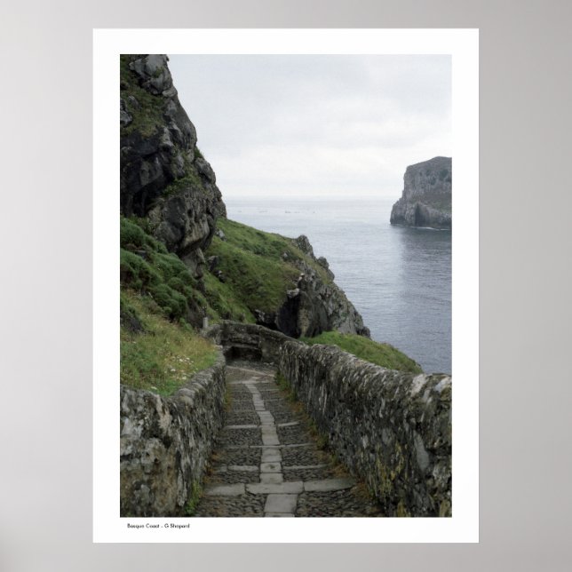Baskiska Kusten - G Shepard Poster (Framsidan)