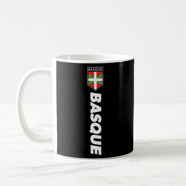 Baskiska segraren Baskiska fotbollen Jersey Stil Kaffemugg (Vänster)