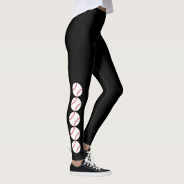 Baskiska utformningsbalkar leggings