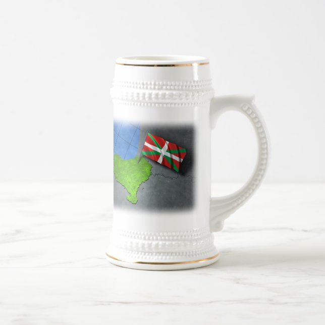 Baskiskt land med dess egna flagga sejdel (Höger)