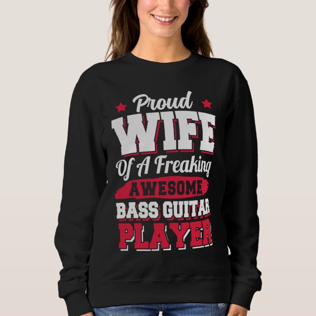 Baskist Gitarrist Elbas Gitarrspelande Maka T Shirt (Framsida)
