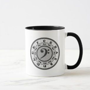 Basklaven cirklar av Fifths Mugg