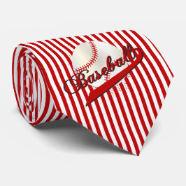 Basksport i Mörk Red and White Rand Slips