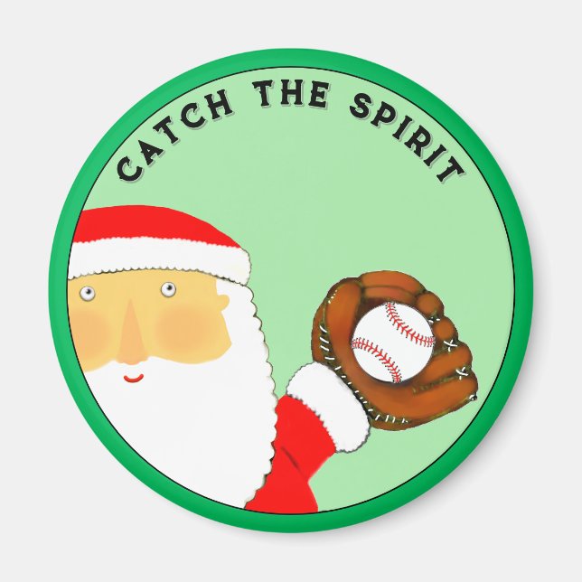 Baskullens julstuffare magnet (Framsidan)