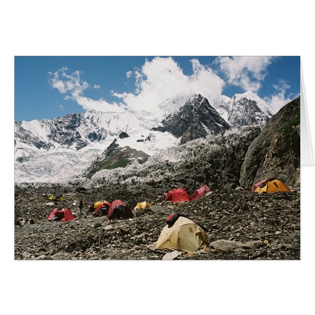 basläger hälsningskort (Framsidan Horizontal)