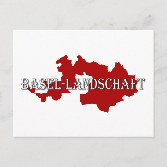 Basle-Land - Basel-Landschaft Vykort (Framsida)