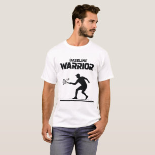 Baslinje Warrior Tennis Athlete Design T Shirt