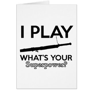 basoon hälsningskort