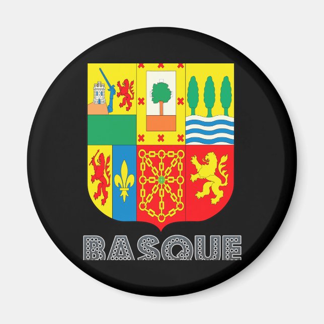 Basquan Emblem Magnet (Framsidan)