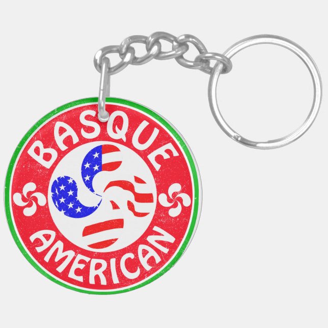 Basque American Euskara Lauburu (Höger Baksida)