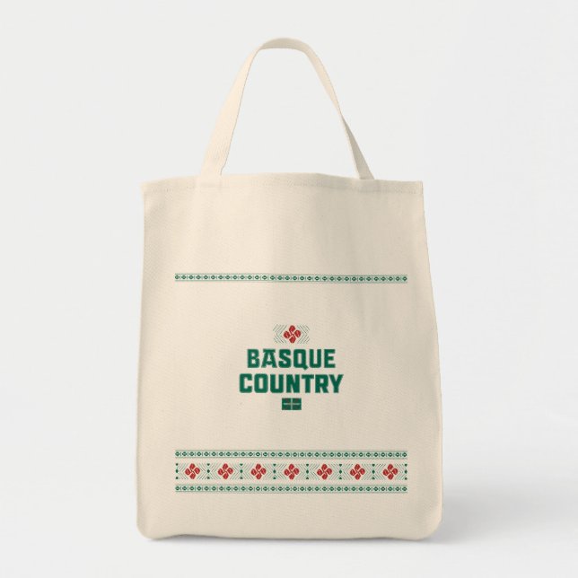 Basque Country Bag Tygkasse (Framsidan)