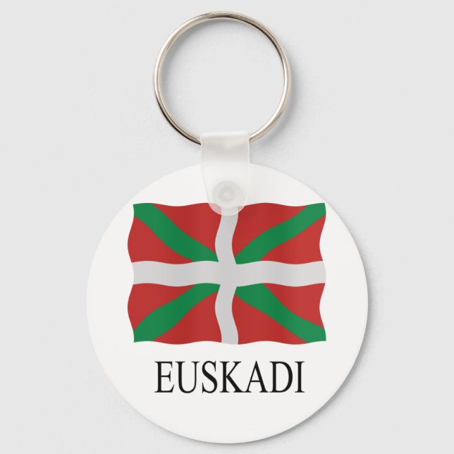 Basque flagga nyckelring (Framsida)