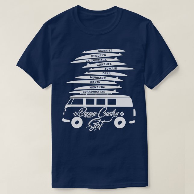 BASQUE LAND SURFA T SHIRT (Design framsida)