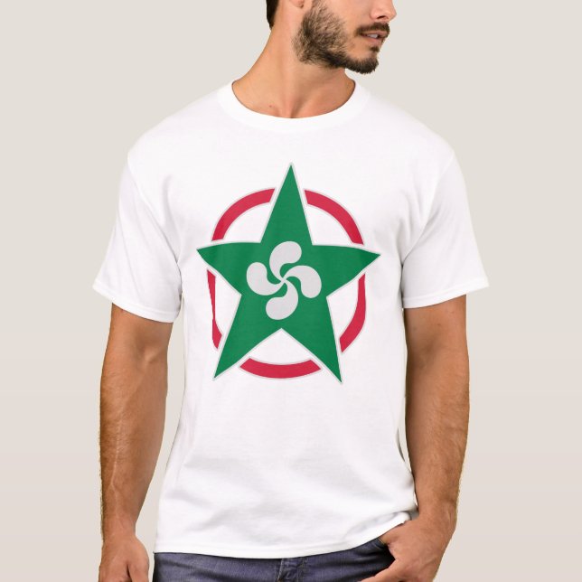 Basque star t shirt (Framsida)