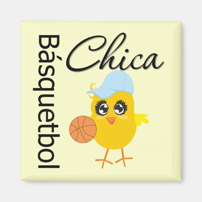 Básquetbol Chica Magnet (Framsidan)