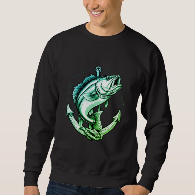 Bass and Anchor Sweatshirt (Framsida)