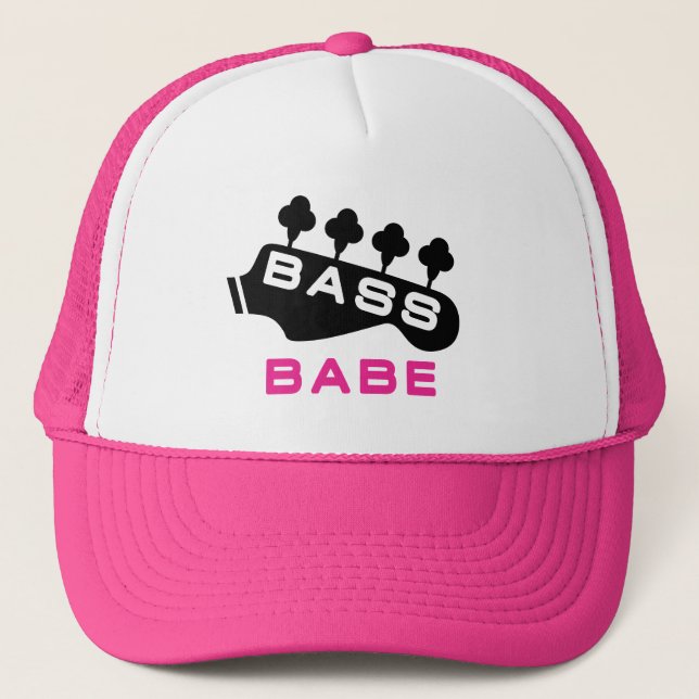 Bass Babe Gift för Baid Keps (Framsida)