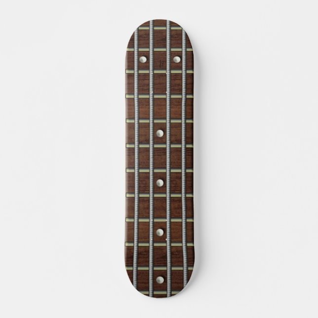 Bass Board Mini Skateboard Bräda 18,5 Cm (Framsida)